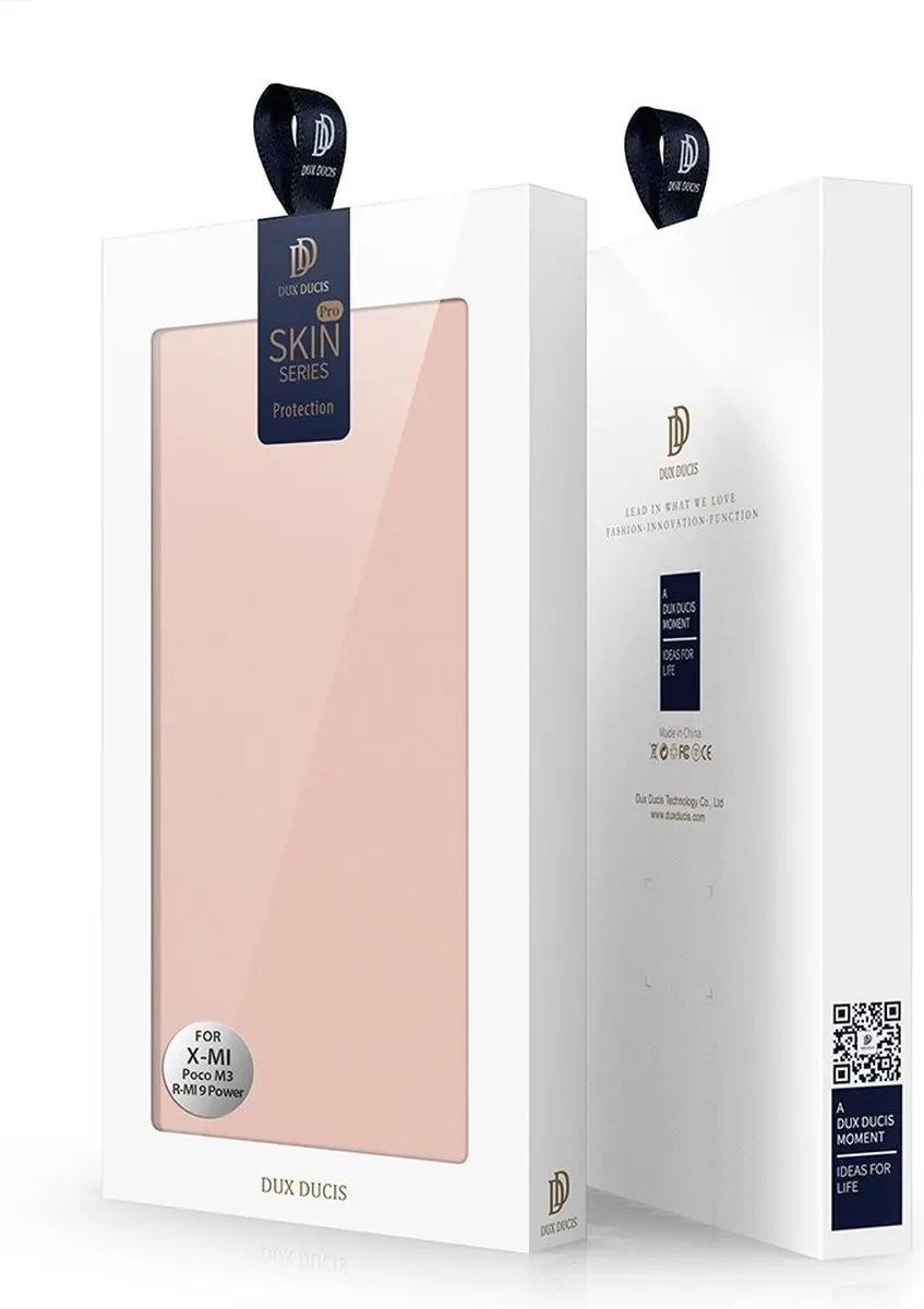 Dux Ducis Pro Serie Slim Wallet Hoes - Xiaomi Poco M3 - Goud