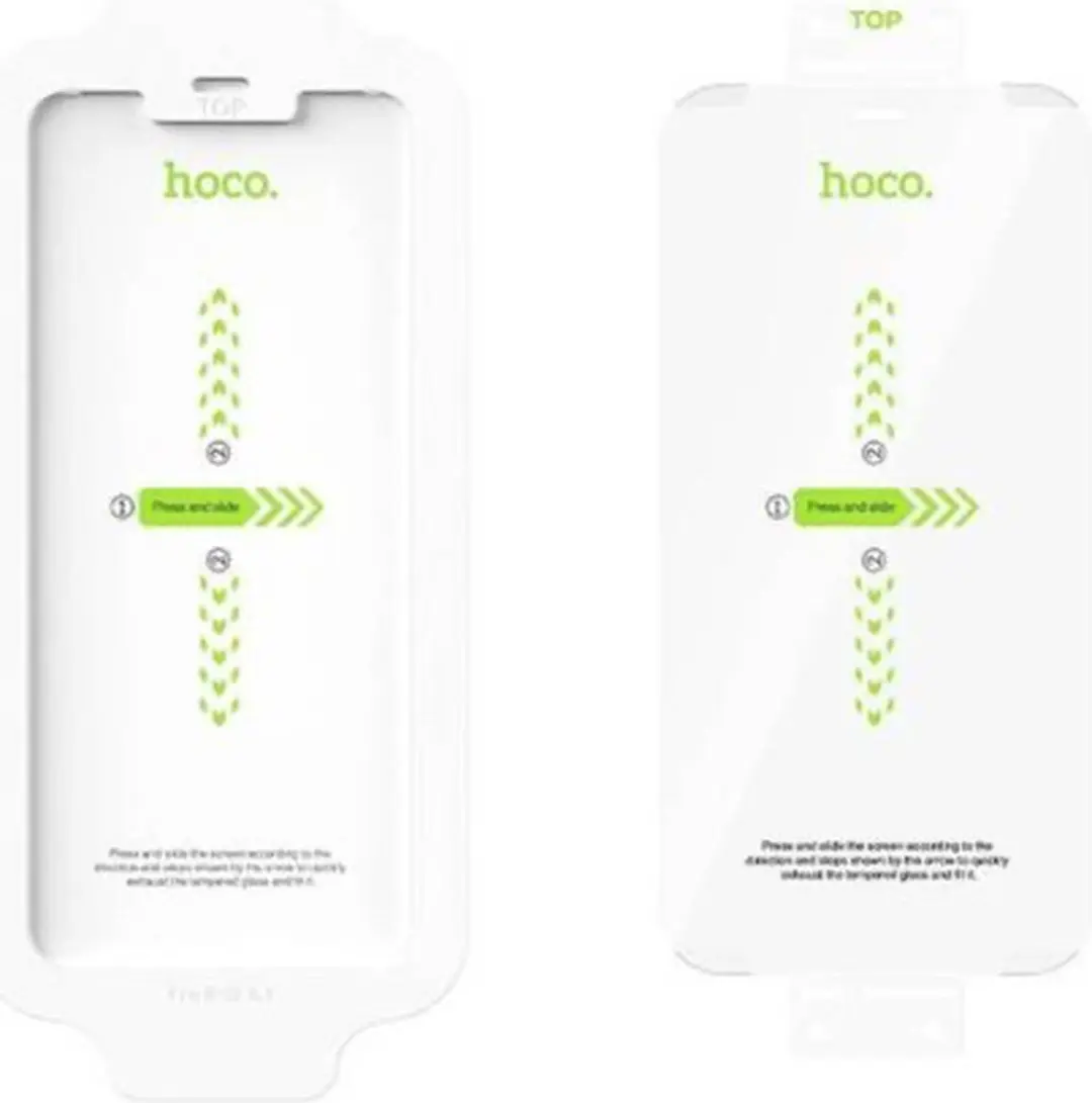 Hoco Glasfolie iPhone 12 Pro Max - 2 Stuks - 9H