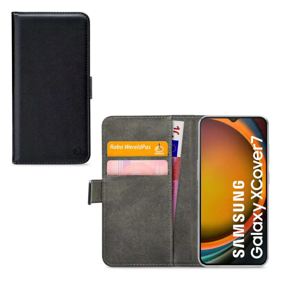 Mobilize Classic Gelly Wallet Bookcase Samsung Galaxy Xcover 7 - Zwart