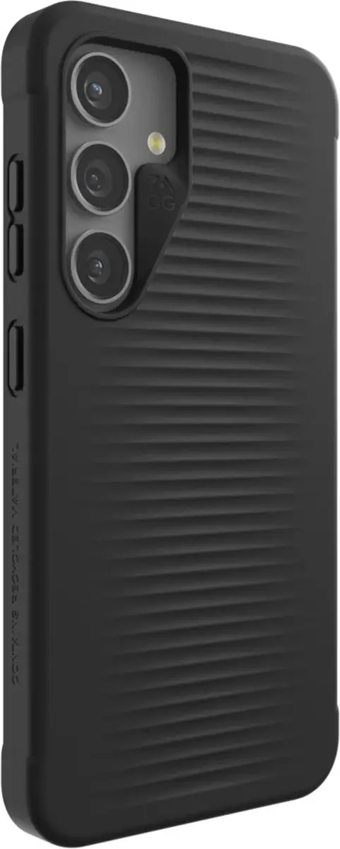ZAGG Luxe Hoesje Samsung Galaxy S24 3M Valbescherming 702313548 - Zwart