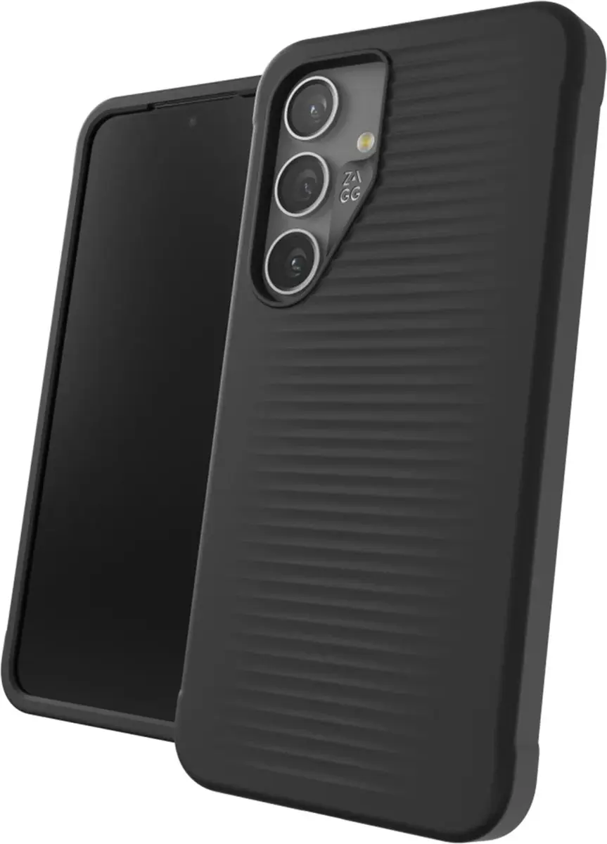 ZAGG Luxe Hoesje Samsung Galaxy S24 3M Valbescherming 702313548 - Zwart