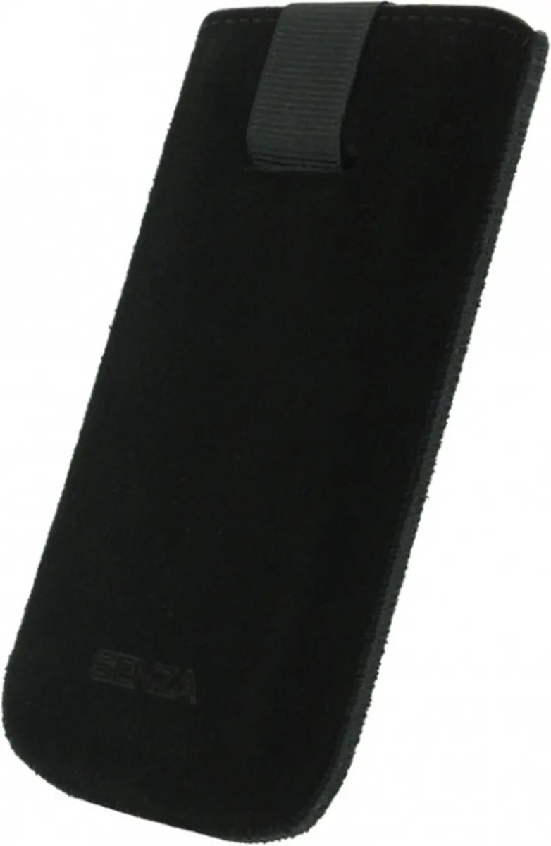 Senza Slide Serie Insteekhoes Echt Leer - Night Black - 4 Stuks - SEN-SSCNB-SIML