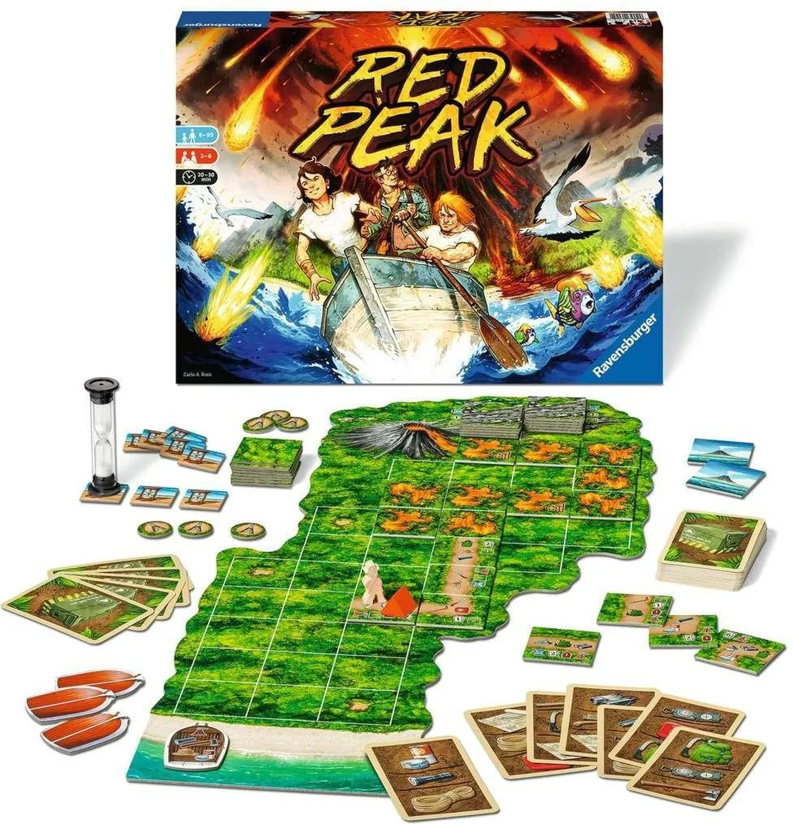 Ravensburger Red Peak Bordspel - 2-6 Spelers