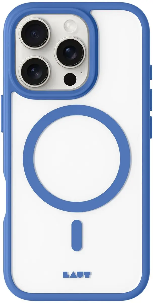 Laut Huex Protect iPhone 16 Pro - MagSafe - Blauw LIP24BHPTBL