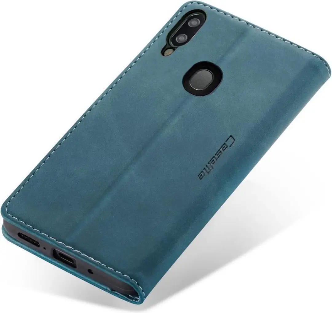 Caseme Book Case Samsung Galaxy A40 - Blauw - afbeelding 6 van 6