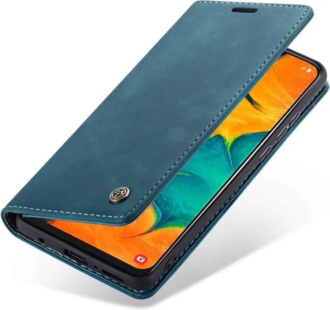 Caseme Book Case Samsung Galaxy A40 - Blauw