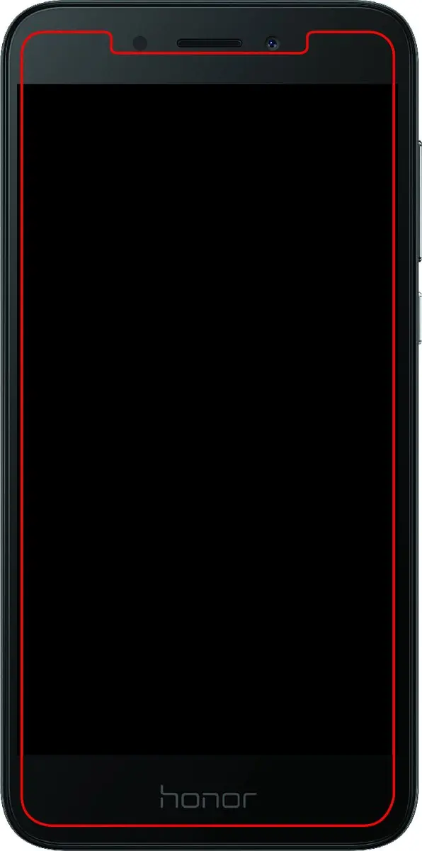 Mobilize HONOR 6A Glazen Screenprotector - Case Friendly
