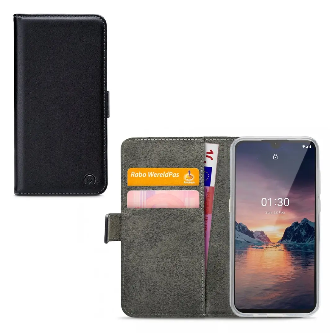 Mobilize Classic Gelly Wallet Bookcase Nokia 1.3 - Pasjeshouder Zwart