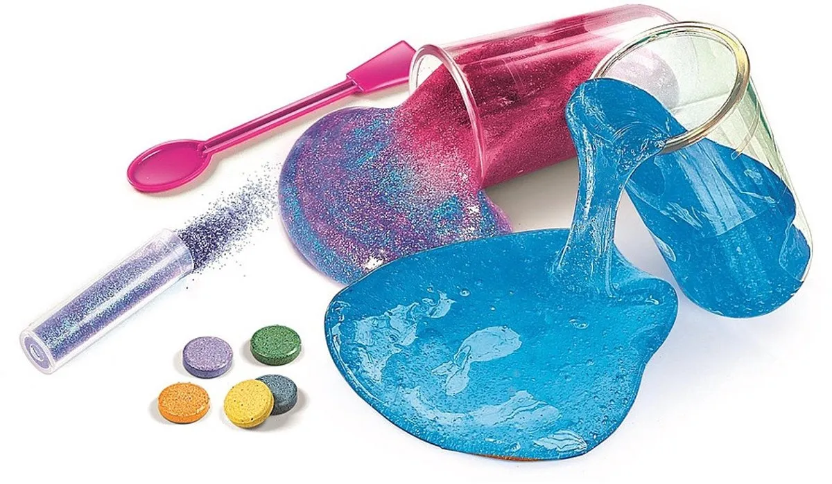 Clementoni Colour Science Mini Slijmmaker Kit - 1x AAA