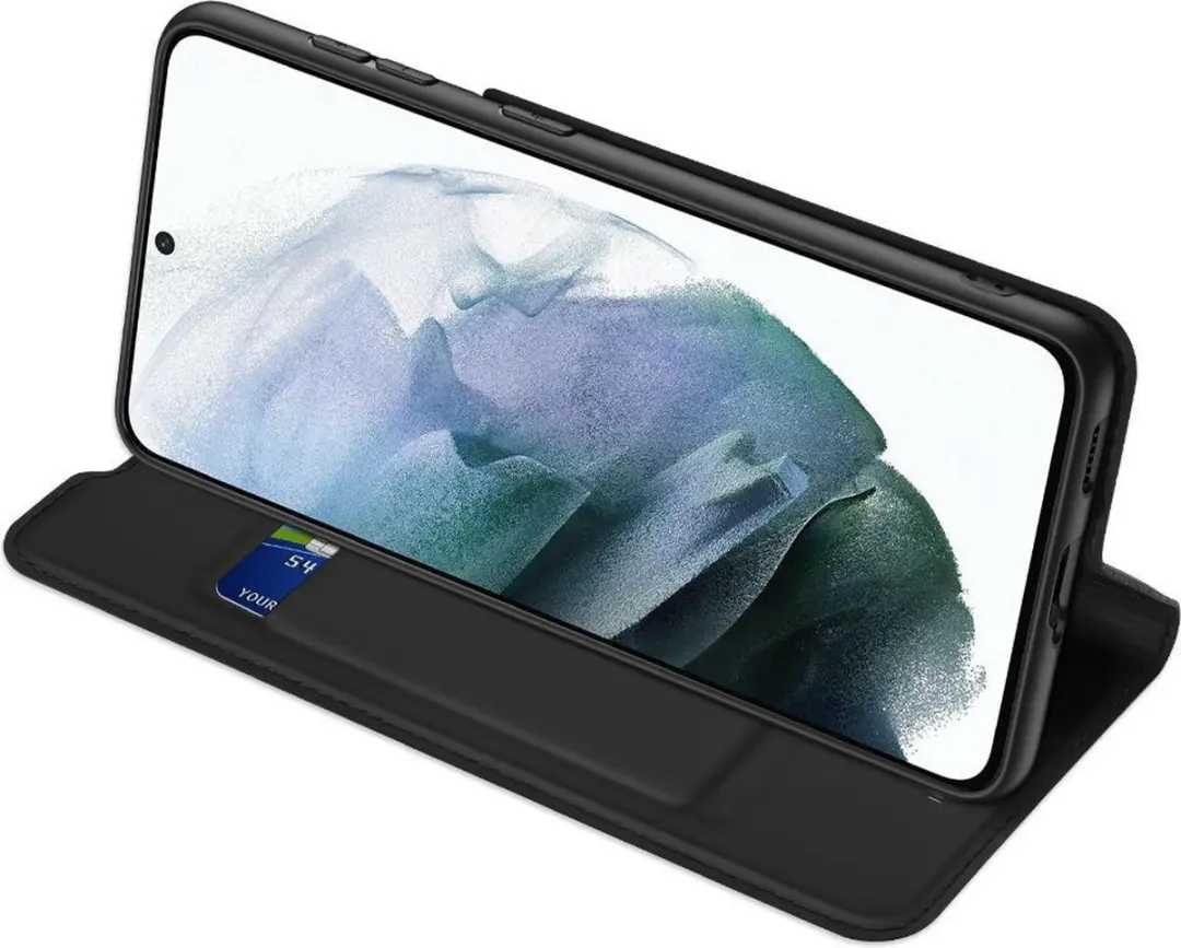 Dux Ducis Skin Pro Book Case G990B-76 Samsung Galaxy S21 FE - Zwart