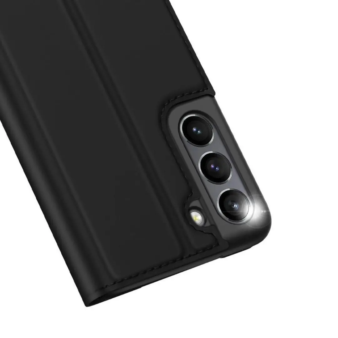 Dux Ducis Skin Pro Book Case G990B-76 Samsung Galaxy S21 FE - Zwart