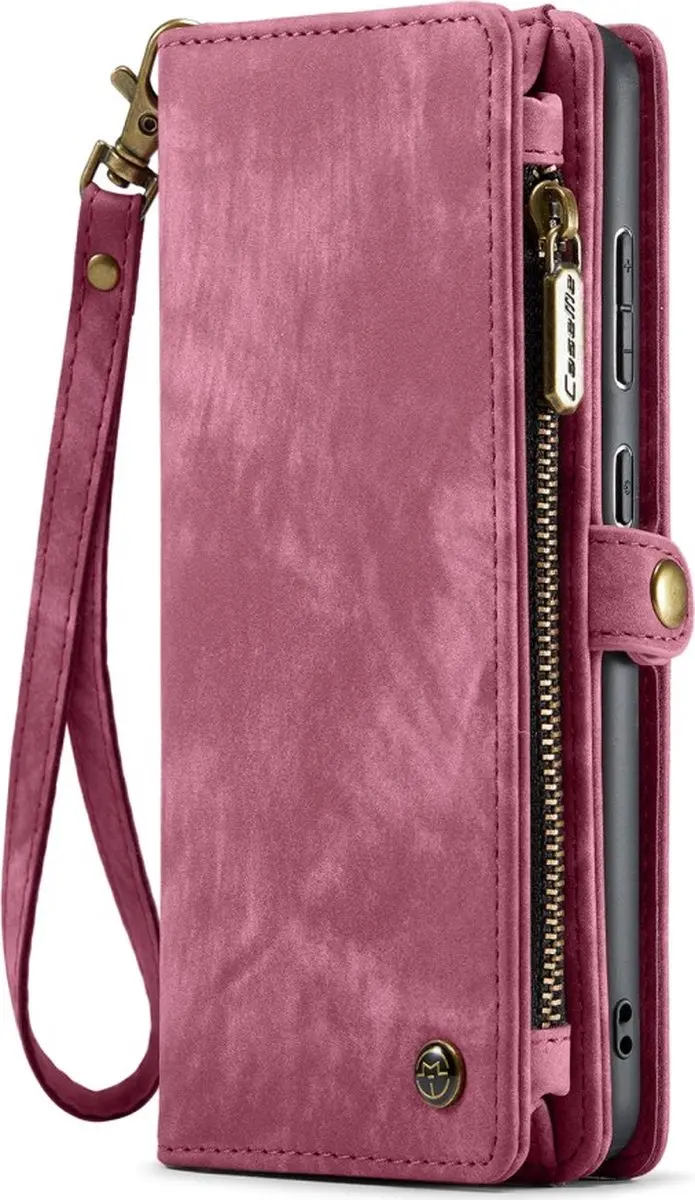 Caseme 008 2-in-1 Book Case Samsung Galaxy S24 - Pink - afbeelding 6 van 6