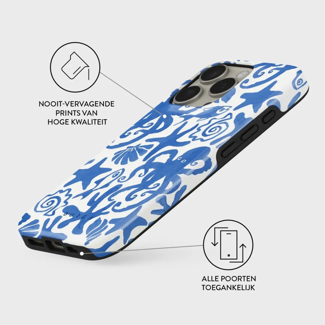 Burga Tough Backcover iPhone 16 Pro MagSafe - Nera