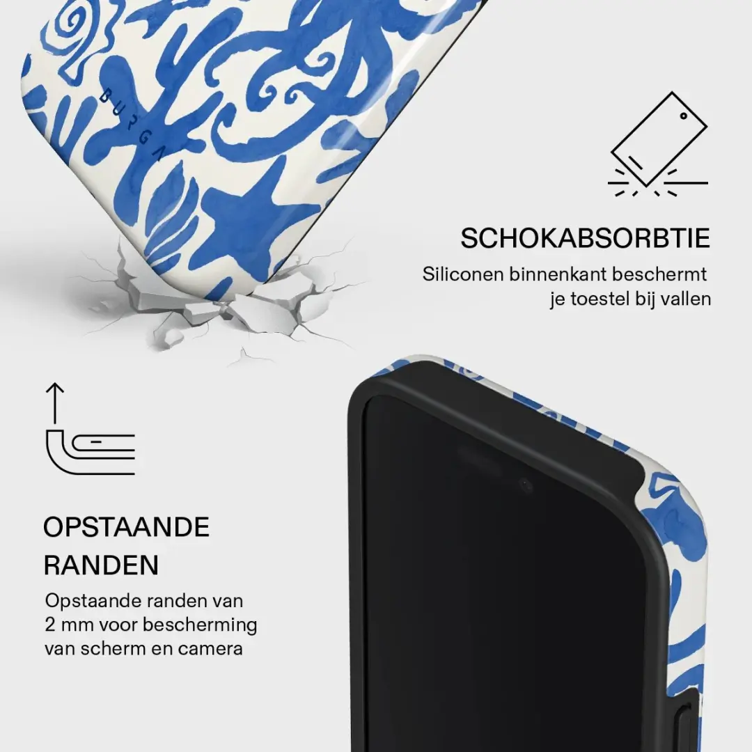 Burga Tough Backcover iPhone 16 Pro MagSafe - Nera