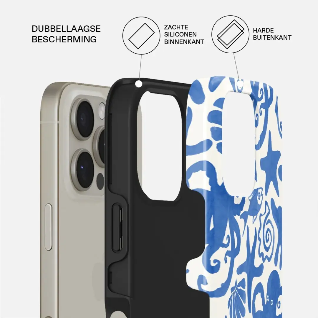Burga Tough Backcover iPhone 16 Pro MagSafe - Nera