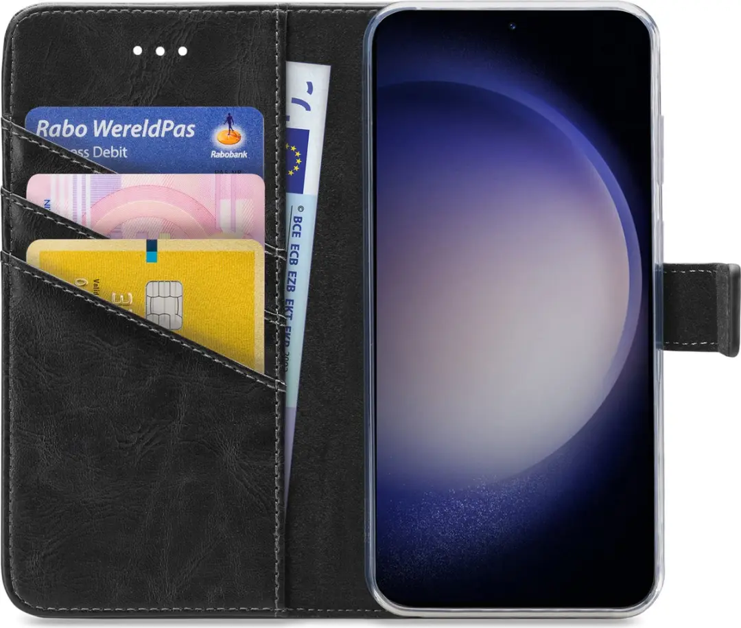 My Style MSFWLT1465 Telefoonhoesje Samsung Galaxy S23 - Zwart