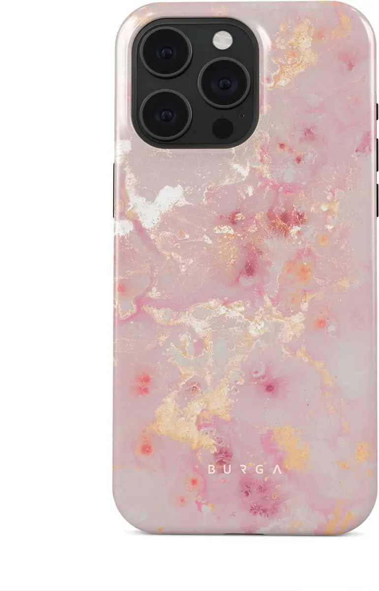 Burga Telefoonhoesje iPhone 15 Pro Max Golden Coral