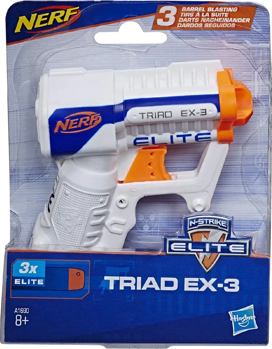 Nerf N-Strike Elite Triad EX3 A1690 - Triad EX3 - afbeelding 6 van 6