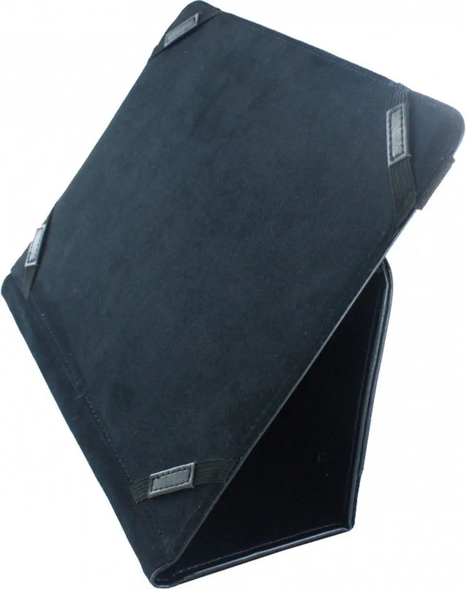 Mobilize Universal Bookcase Hoes Kunstleder Zwart - 8 Inch