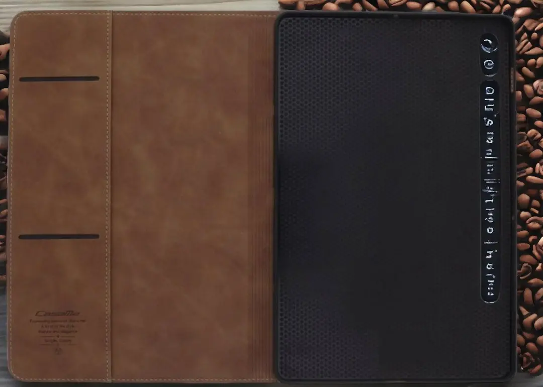 Caseme Bookcase Hoesje Samsung Galaxy Tab S7 - Lichtbruin