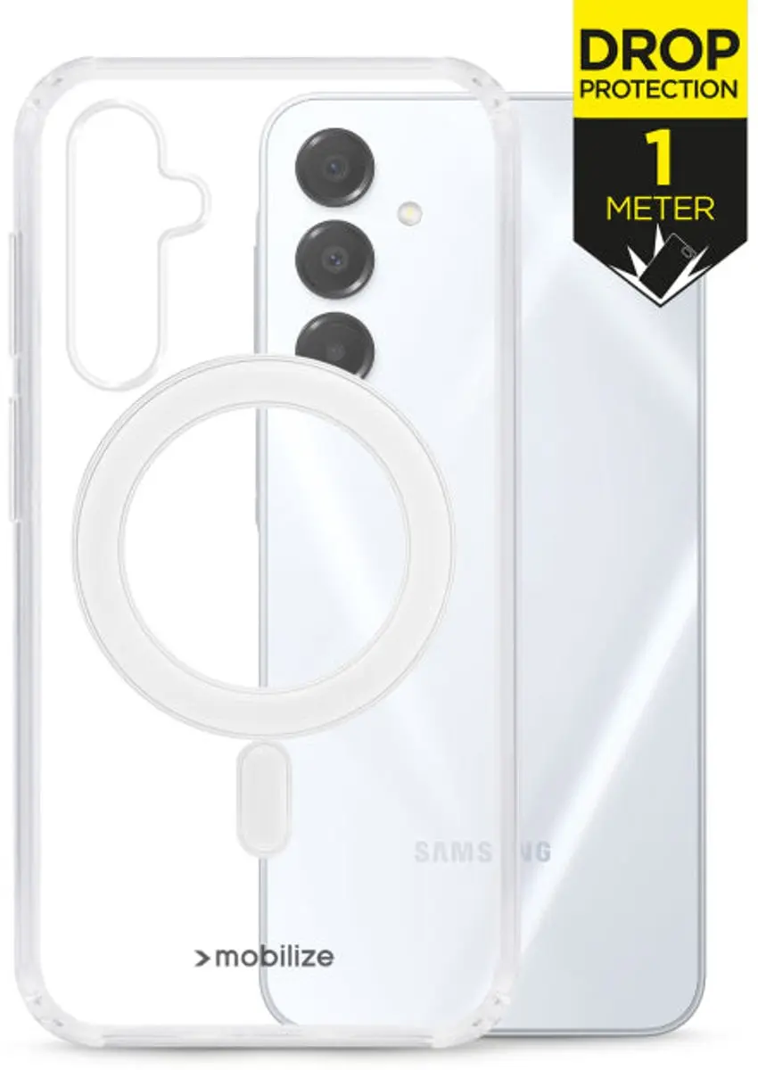Mobilize Naked Protection MOB-NPCMSC-GALA165G Hoesje - Samsung Galaxy A16 - Transparant