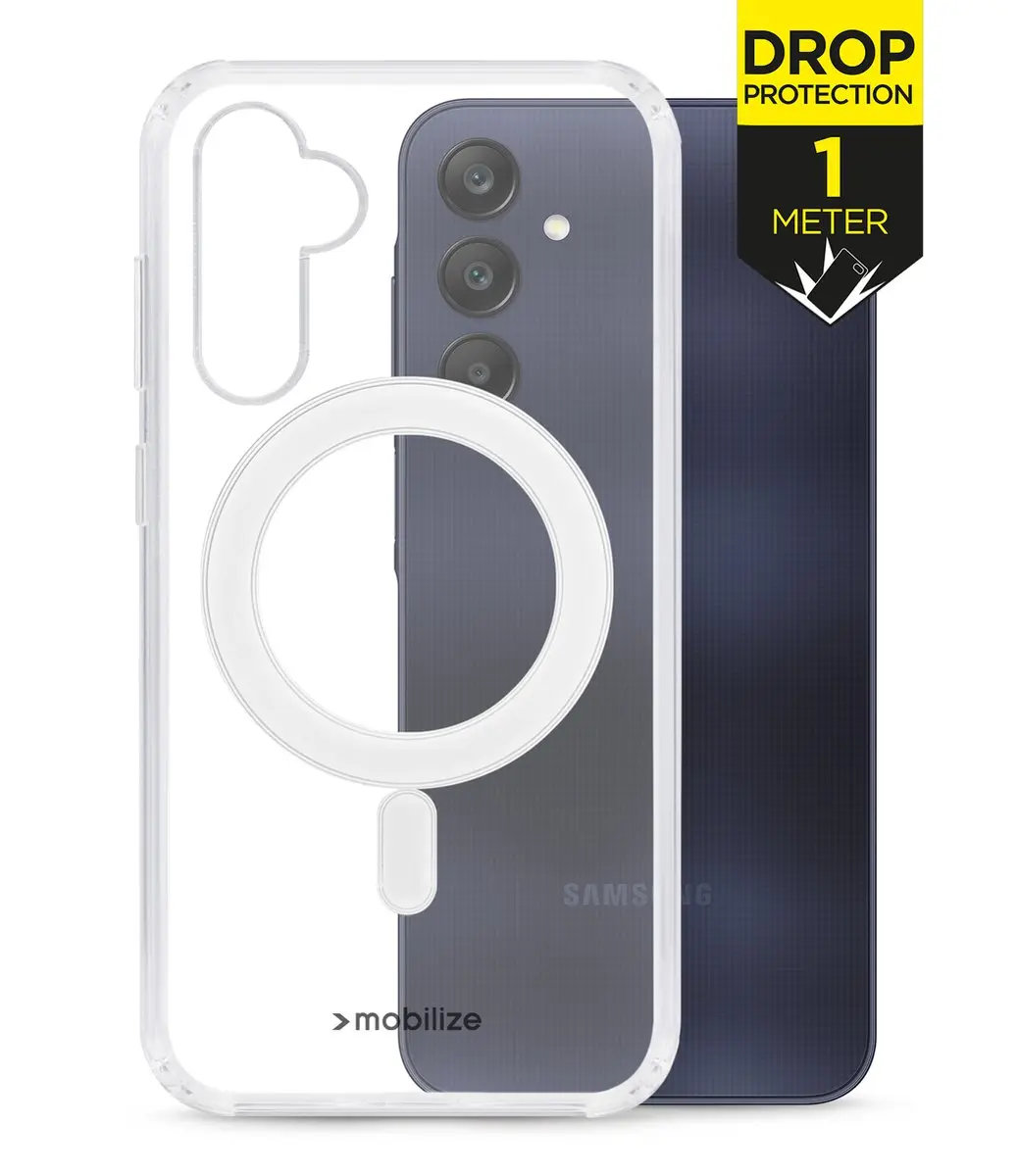 Mobilize Naked Protection MOB-NPCMSC-GALA165G Hoesje - Samsung Galaxy A16 - Transparant