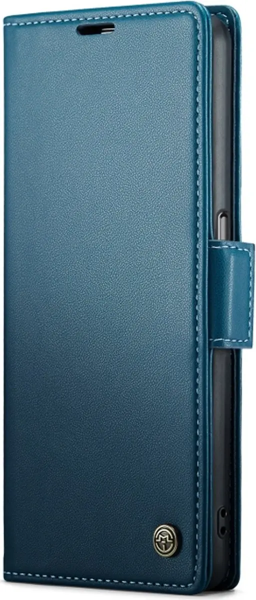 CaseMe Wallet Case OPPO A96 - RFID Blauw - afbeelding 6 van 6