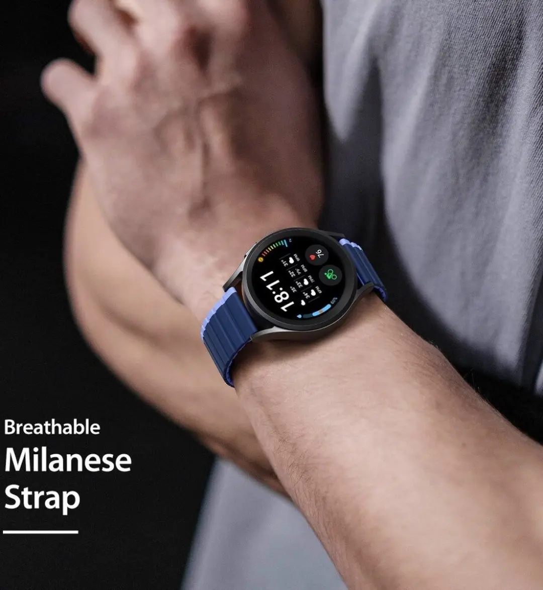Dux Ducis LD Strap Smartwatchband 22mm - Blauw