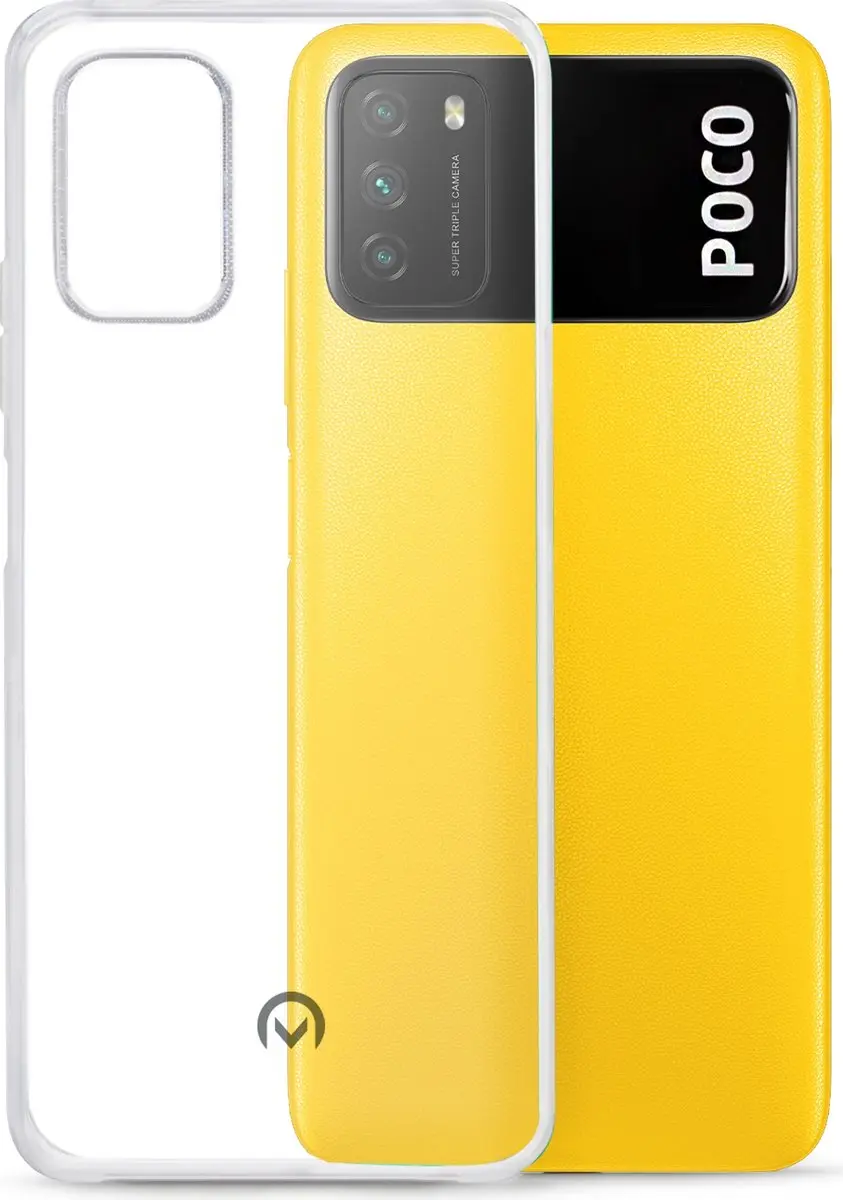 Mobilize POCO M3 TPU Hoesje - Transparant MOB-GCC-POCOM3