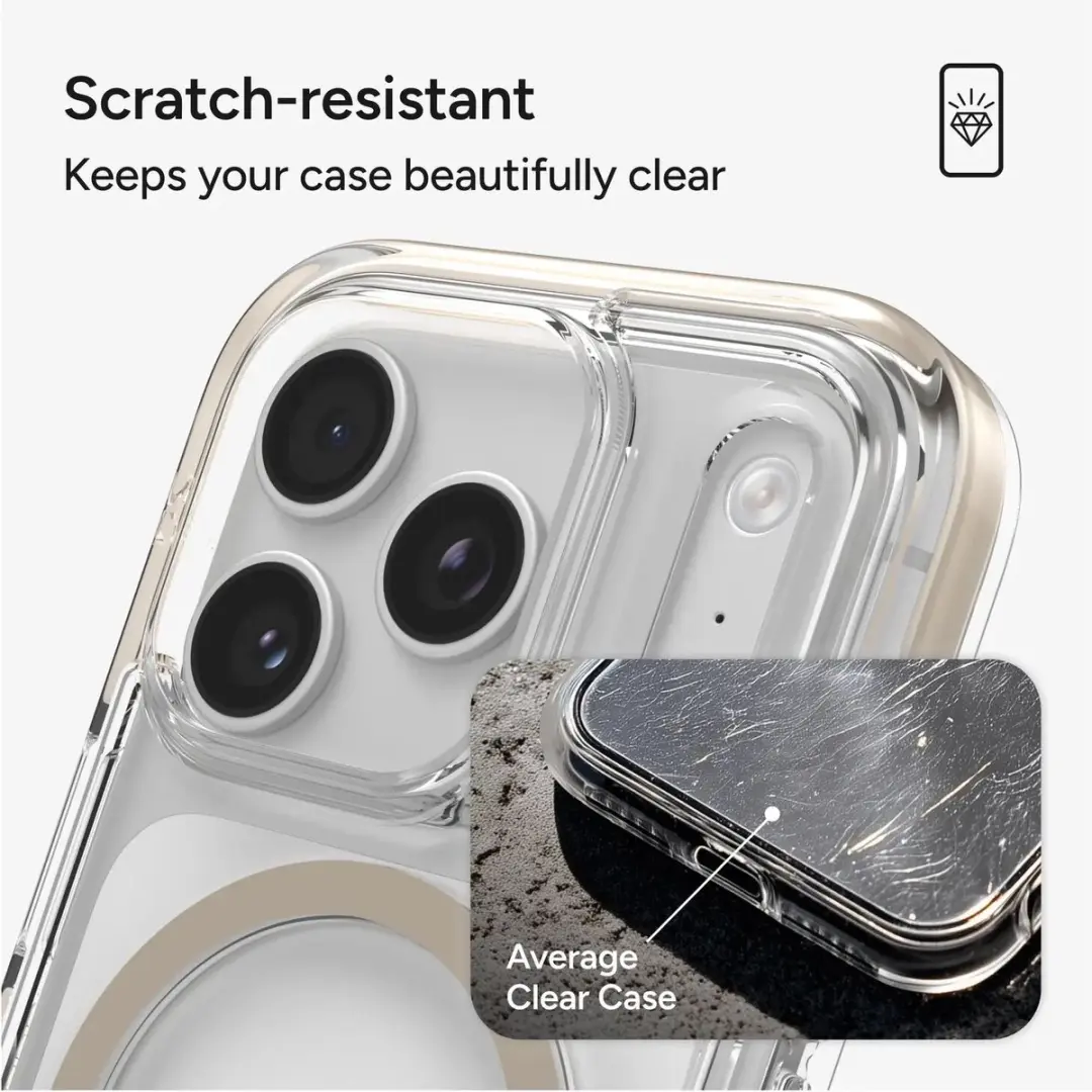 ZAGG Santa Cruz Snap Hoesje 702320858 - iPhone 17 Pro Max - Transparant - afbeelding 6 van 6