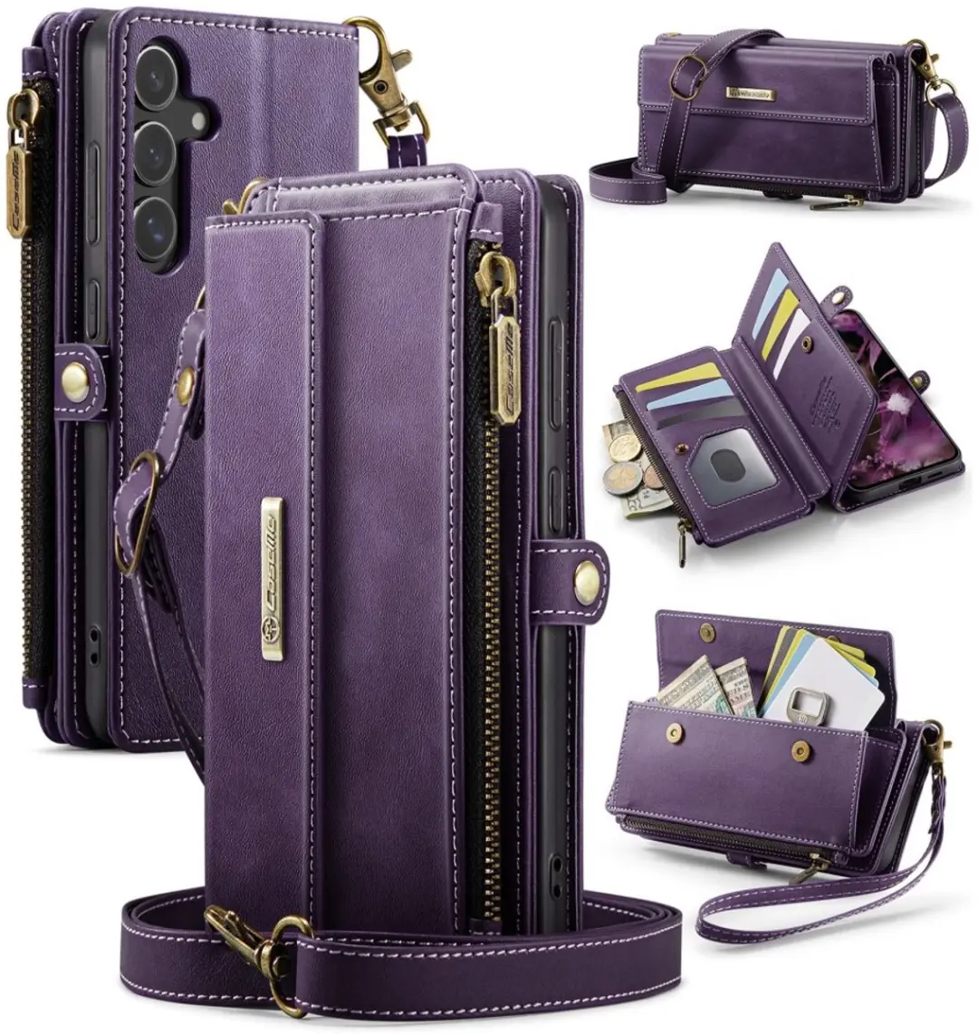 Caseme Samsung Galaxy S25 Hoesje Portemonnee