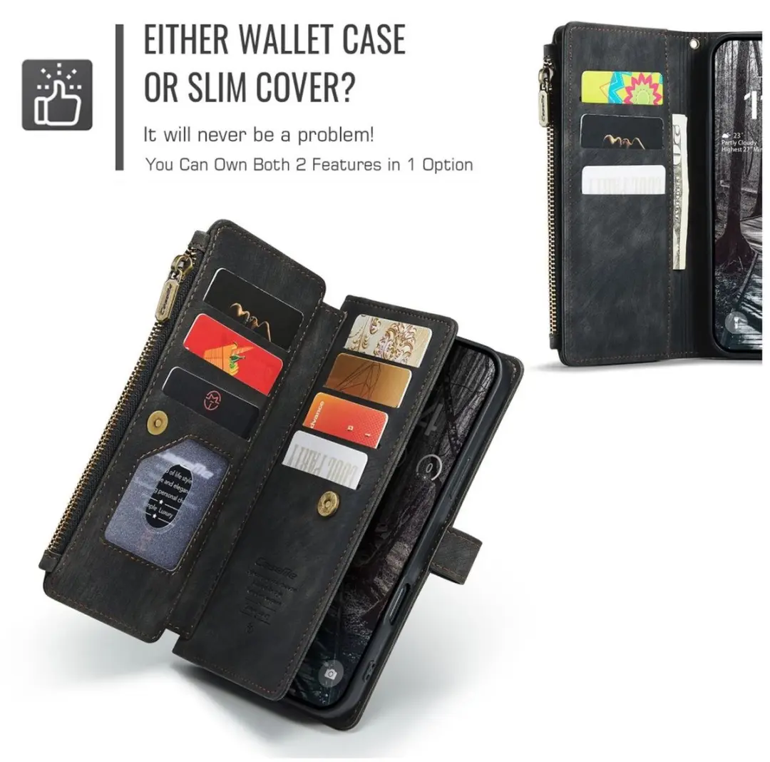 CaseMe C30 Hoesje iPhone 17 Pro Max - Zwart - afbeelding 6 van 6
