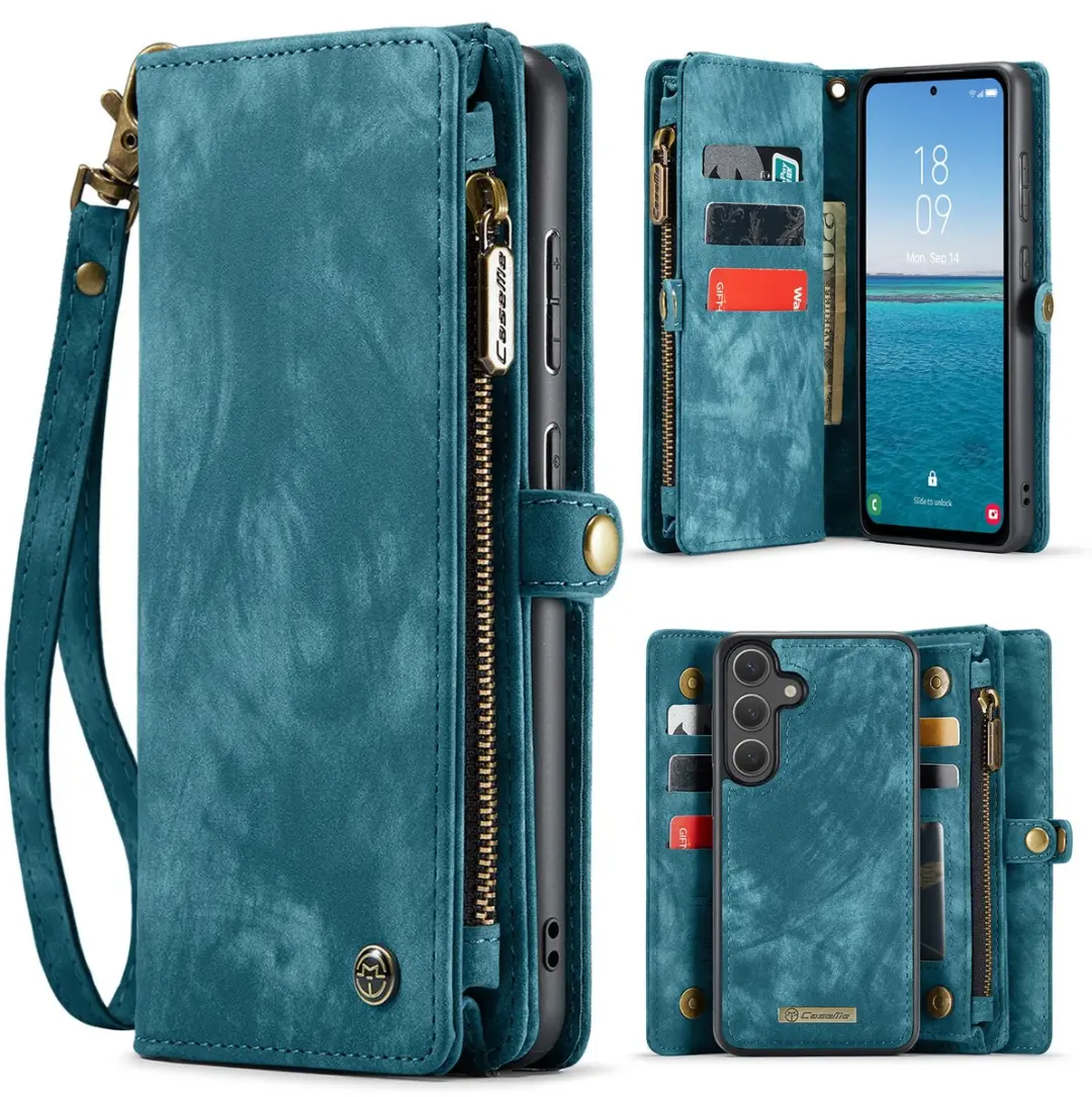 Caseme Hoes Samsung Galaxy S25 FE Vintage 2-in-1 Portemonnee