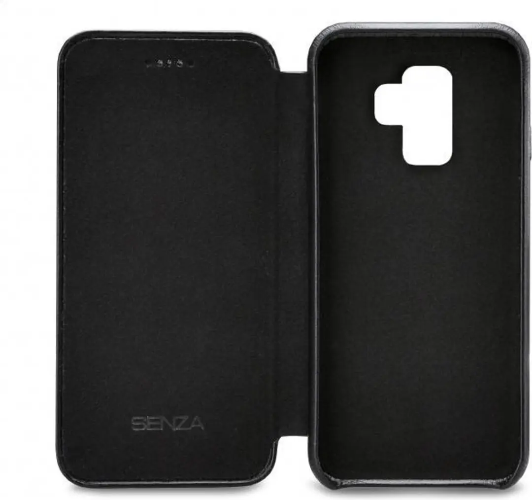 Senza Pure Skinny Serie WALCS1068 Hoesje - Samsung Galaxy S9 - 3 Pasjes - Zwart