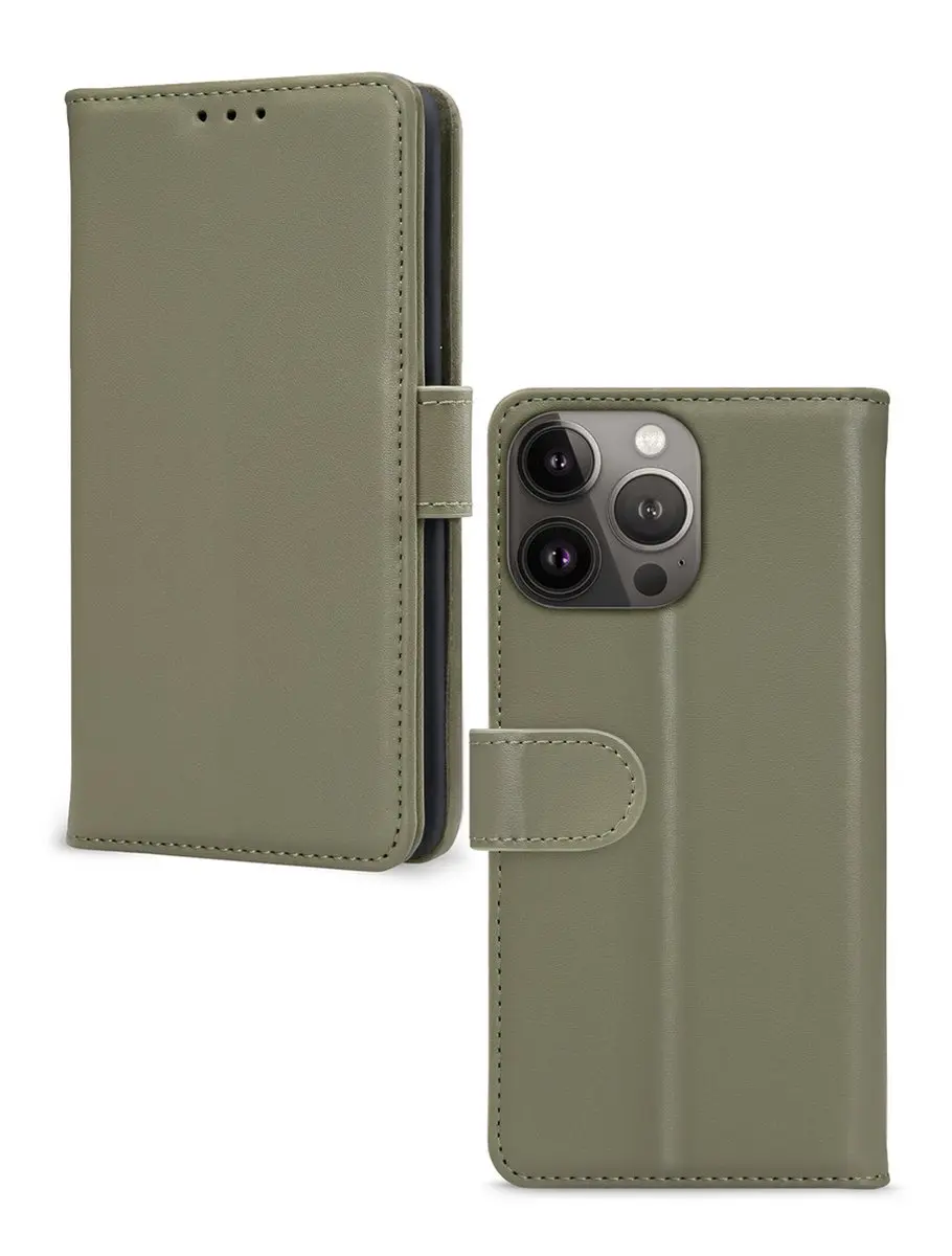 Mobilize Premium Gelly Wallet Bookcase iPhone 13 Pro - Groen - afbeelding 6 van 6