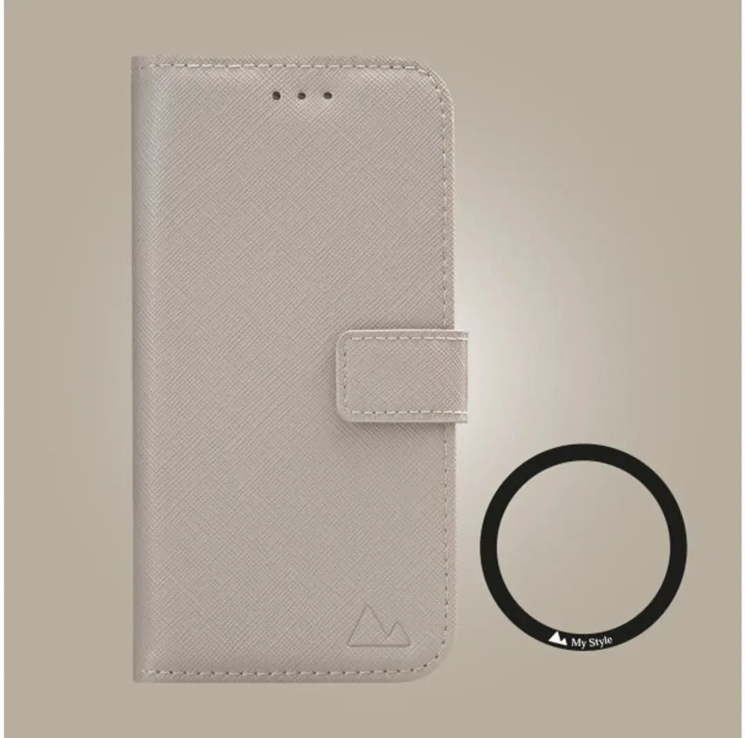 My Style Universal MagSafe Wallet - Grijs - 3 Pasjes