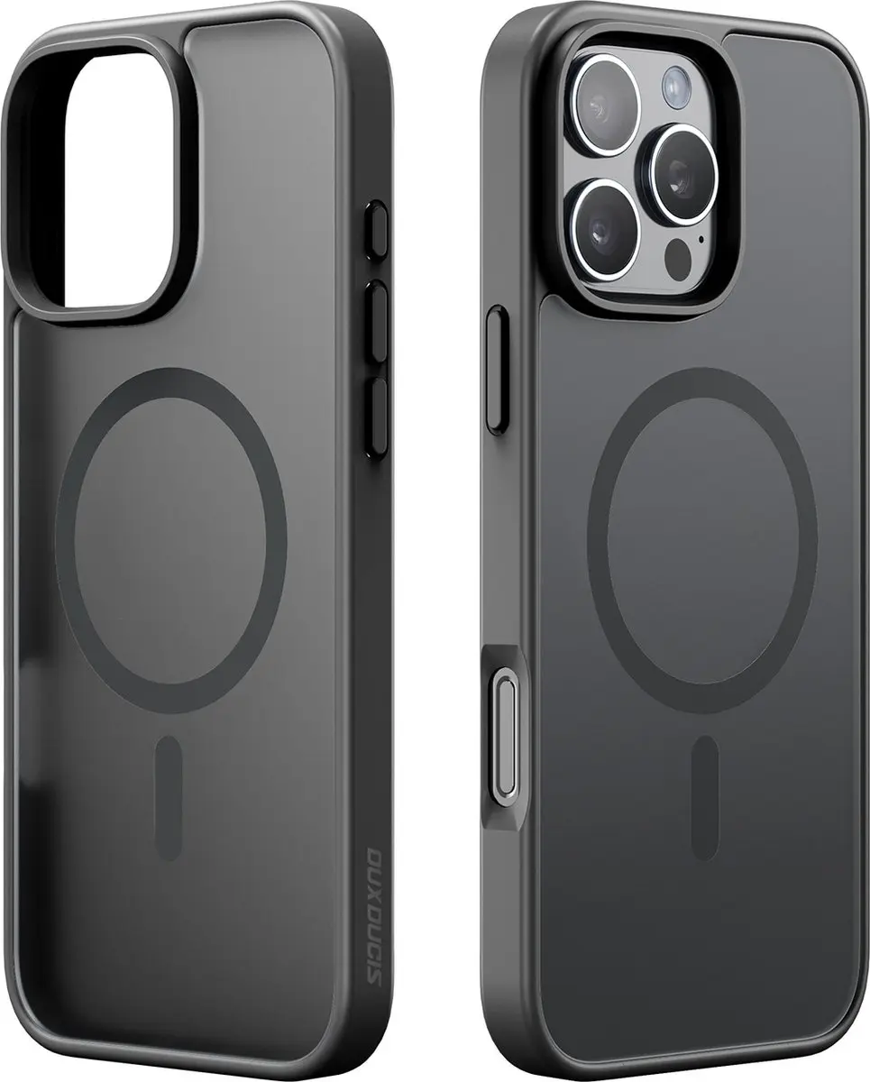 Dux Ducis Yind Serie Hoesje iPhone 16 Pro Max - Zwart