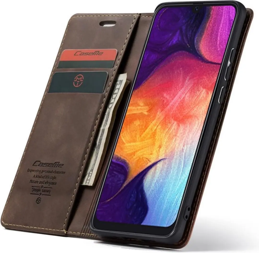 Caseme Book Case A505-36 Donkerbruin - 2 Pasjes