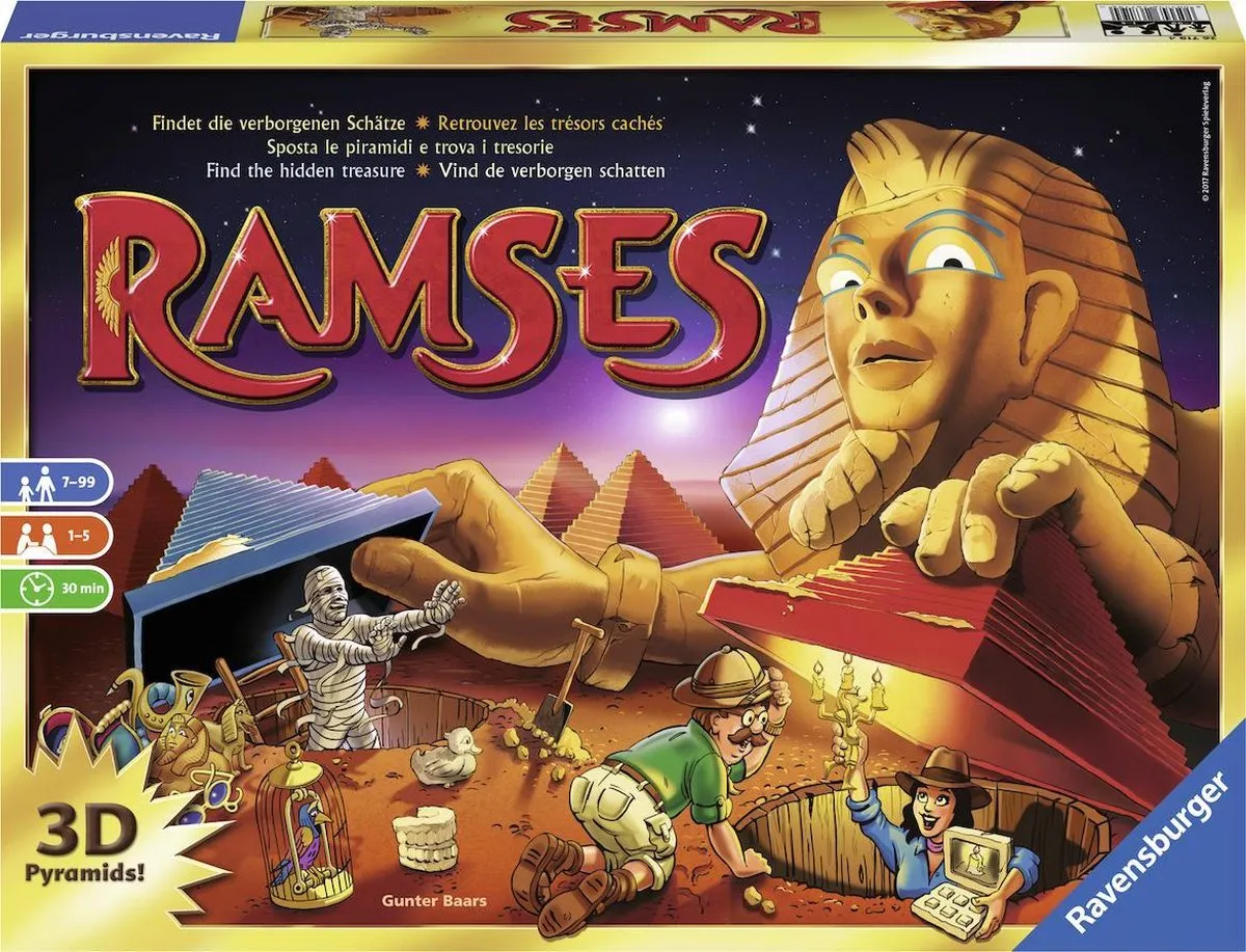 Ravensburger Ramses Bordspel - 1-5 Spelers