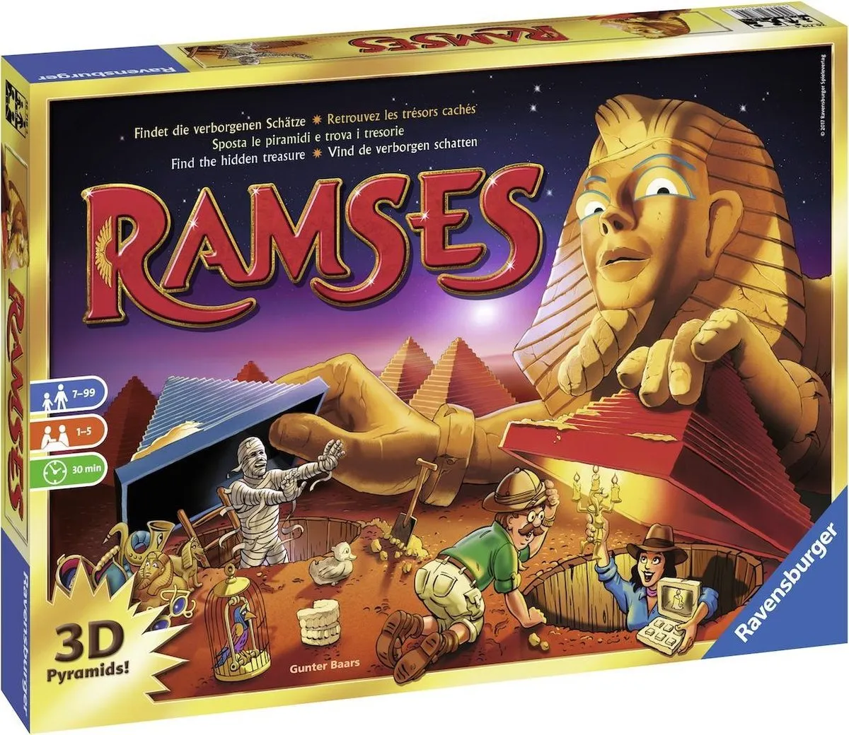 Ravensburger Ramses Bordspel - 1-5 Spelers