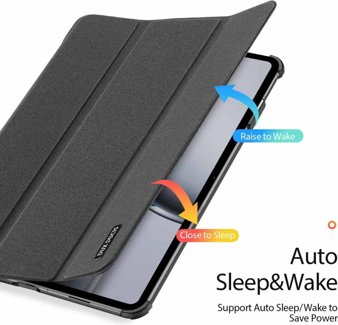Dux Ducis Domo Tri-Fold Tablethoes - OnePlus Pad 2 12.1" - Zwart - afbeelding 6 van 6