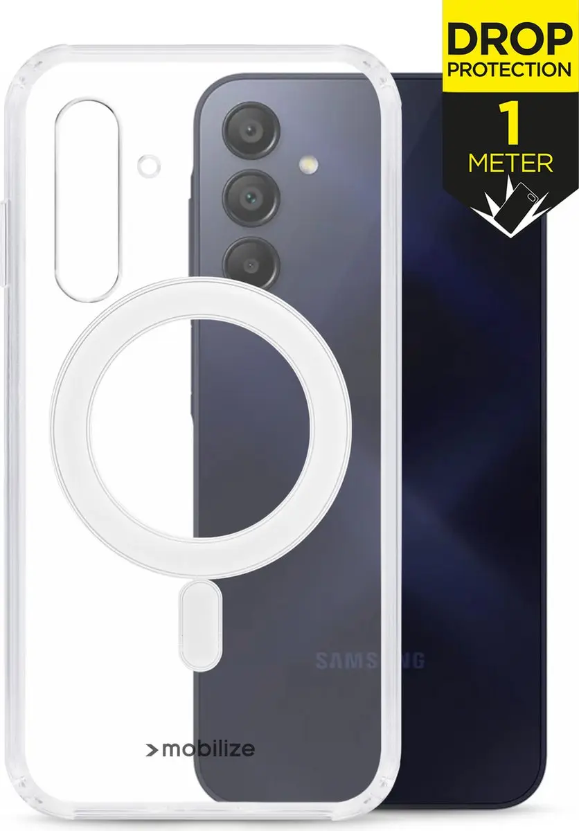 Mobilize MOB-NPCMSC-GALA155G Hoesje Samsung Galaxy A15 - Transparant