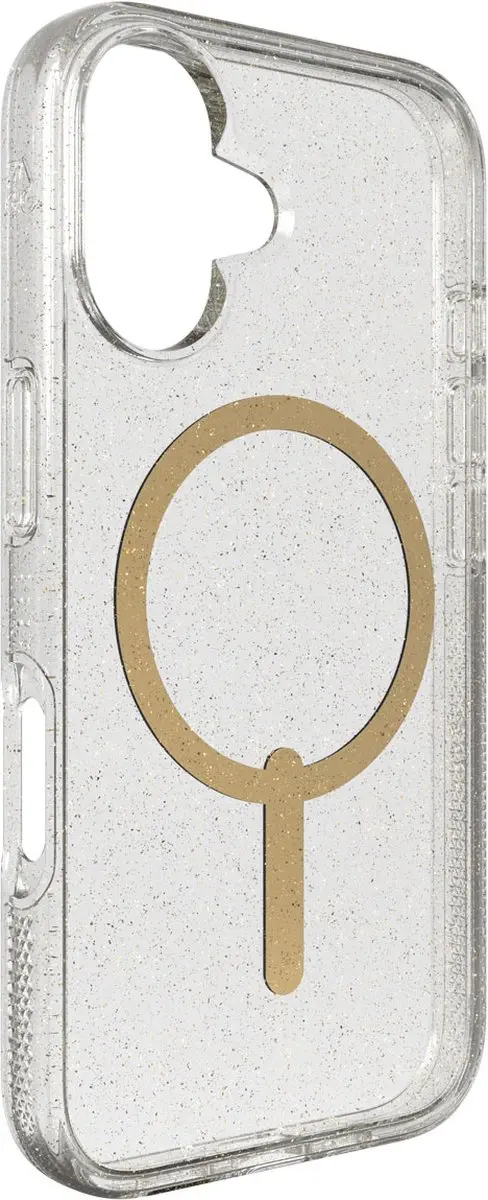 ZAGG Milan Snap Mag iPhone 16 Hoesje - Gold Glitter - 702315126