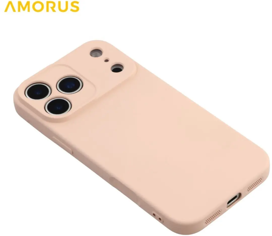 Amorus iPhone 17 Pro Hoesje Soft Amber