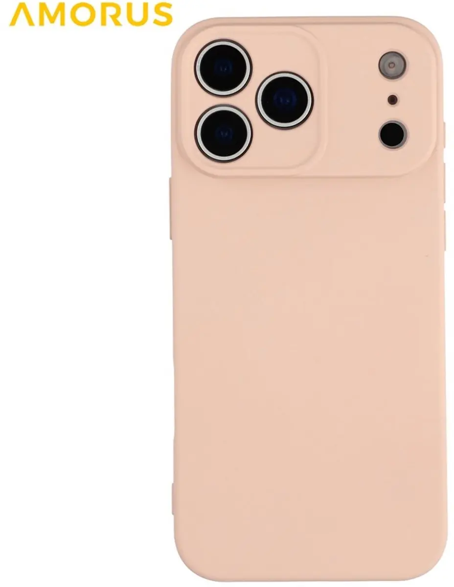 Amorus iPhone 17 Pro Hoesje Soft Amber