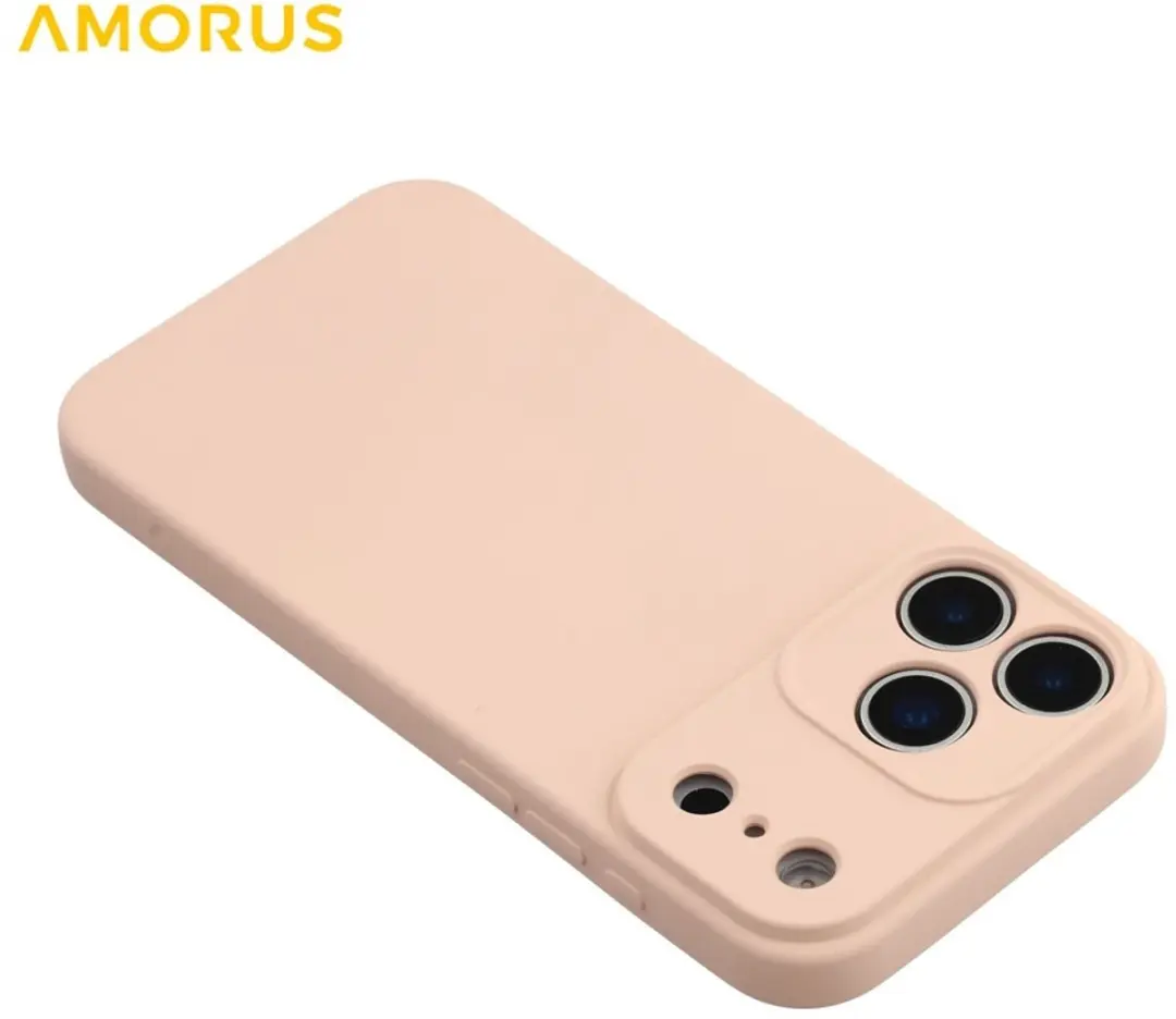 Amorus iPhone 17 Pro Hoesje Soft Amber