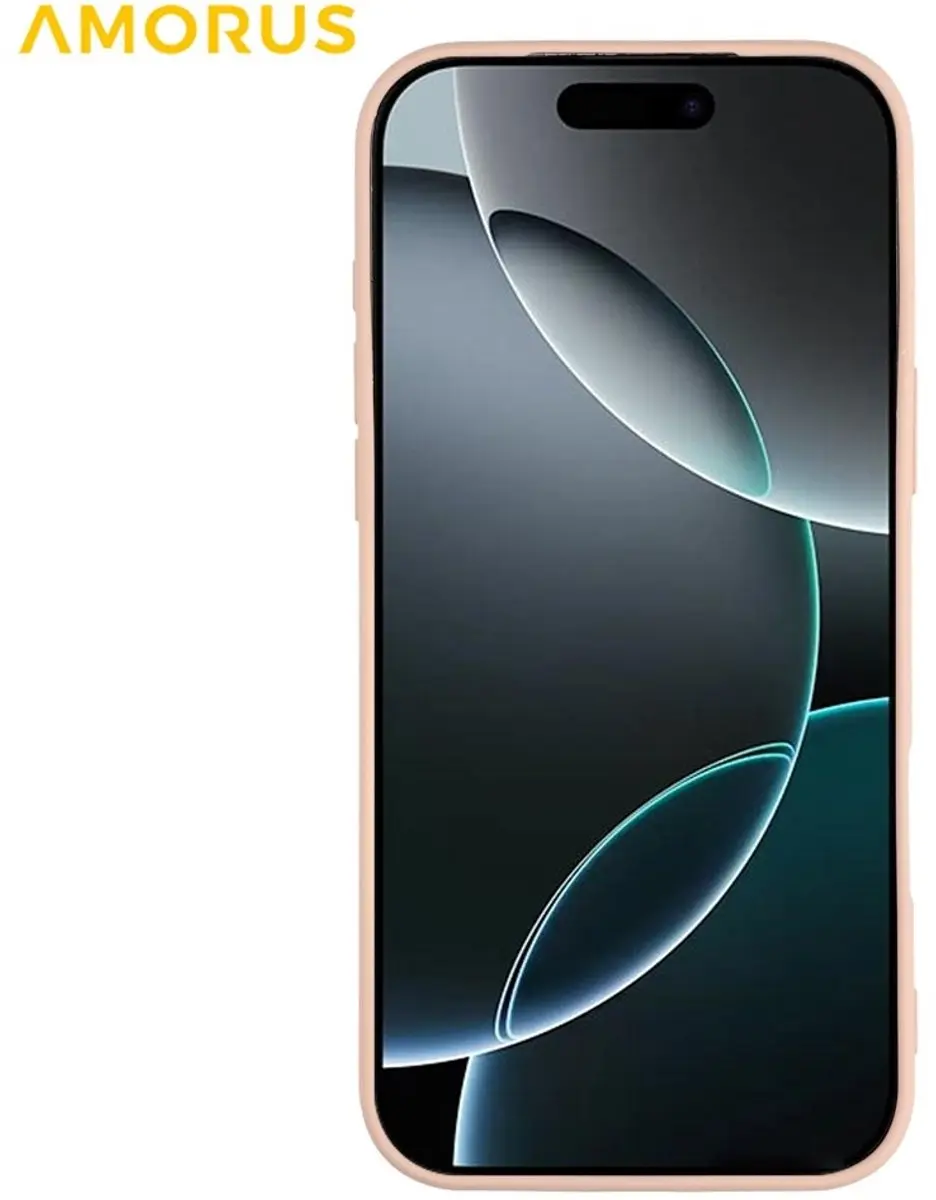 Amorus iPhone 17 Pro Hoesje Soft Amber