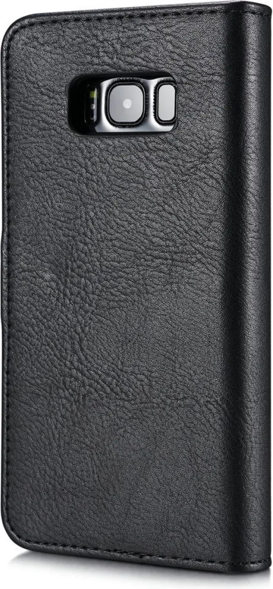 DG.MING Hoesje Samsung Galaxy S8 - Book Case & Back Cover - 3 Pasjes - Zwart