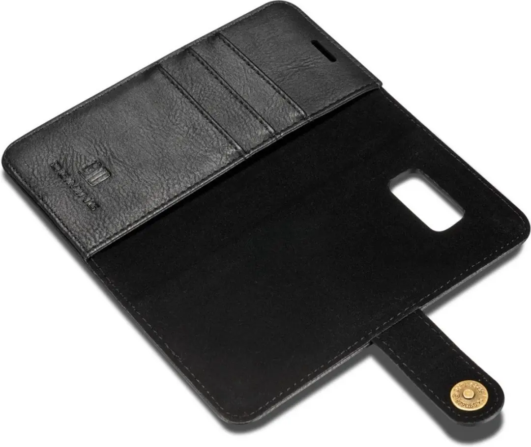 DG.MING Hoesje Samsung Galaxy S8 - Book Case & Back Cover - 3 Pasjes - Zwart