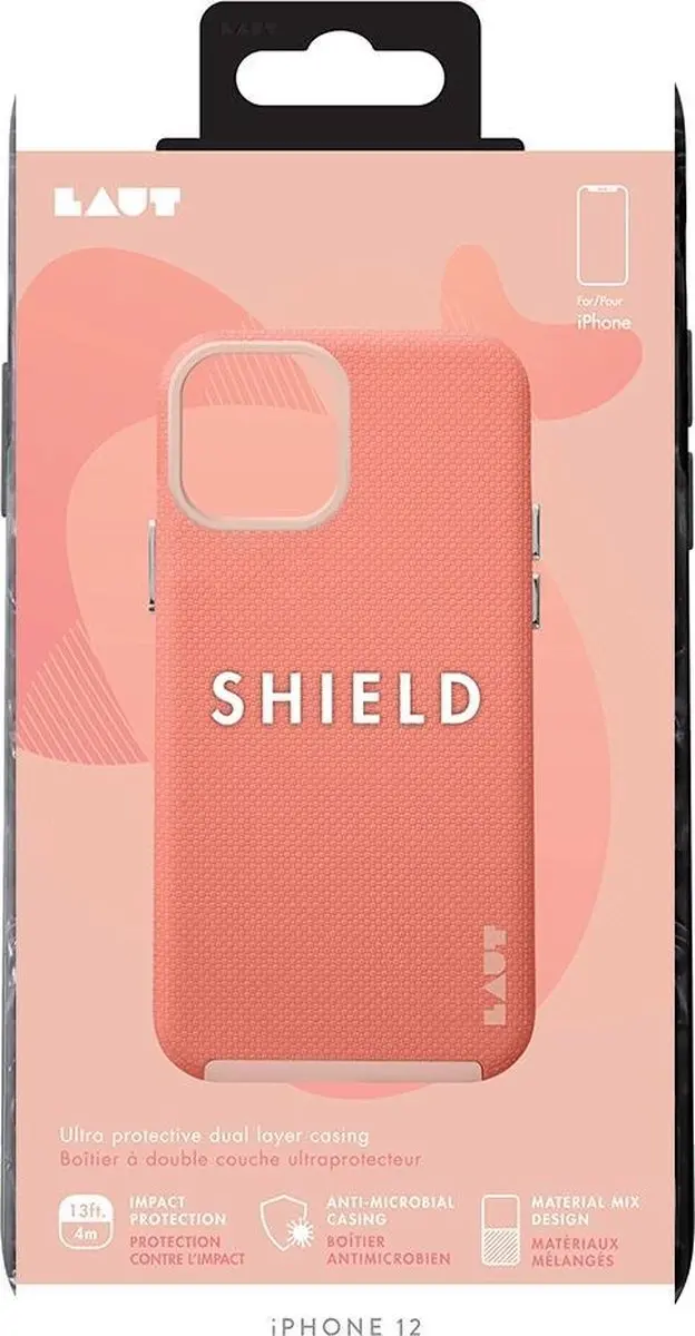 Laut Shield Hoesje iPhone 12 Pro Max - 42736 - Roze
